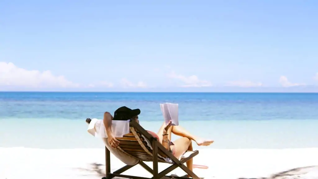 Your chosen way of living, a relaxing life in the beach