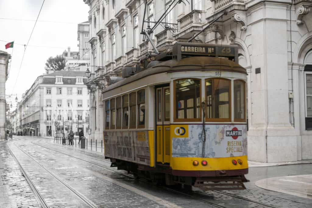 Carris Tram 23 in Lisbon
