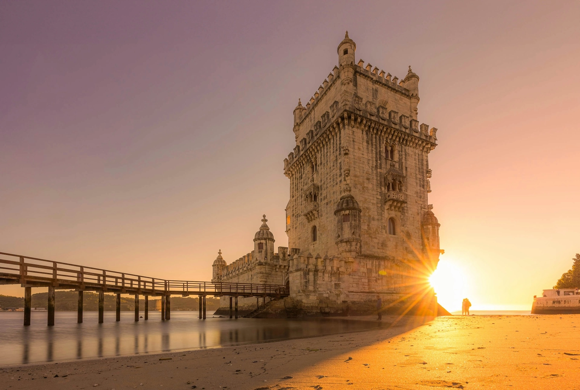 Belém Tower in Lisbon, Portugal